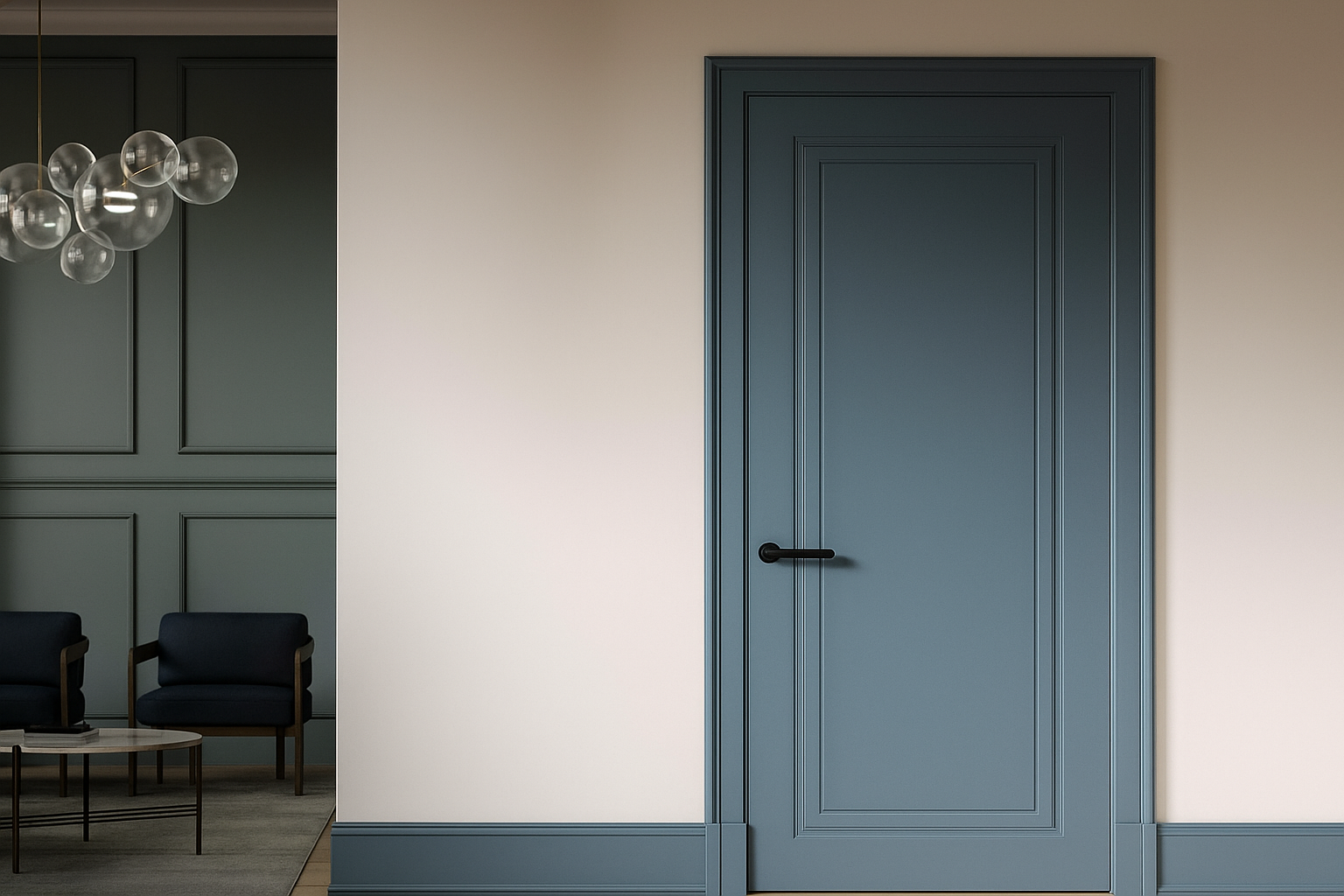 Покраска межкомнатных дверей: как вернуть дверям вторую жизнь