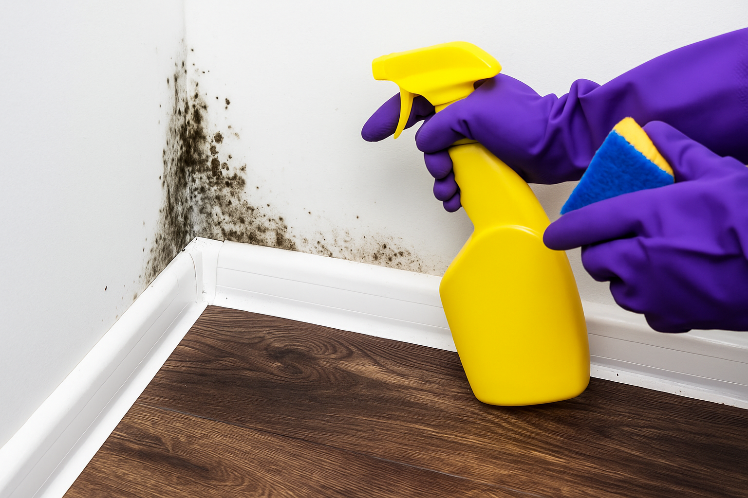 Чем обработать стены от плесени: выбор средств и пошаговая инструкция