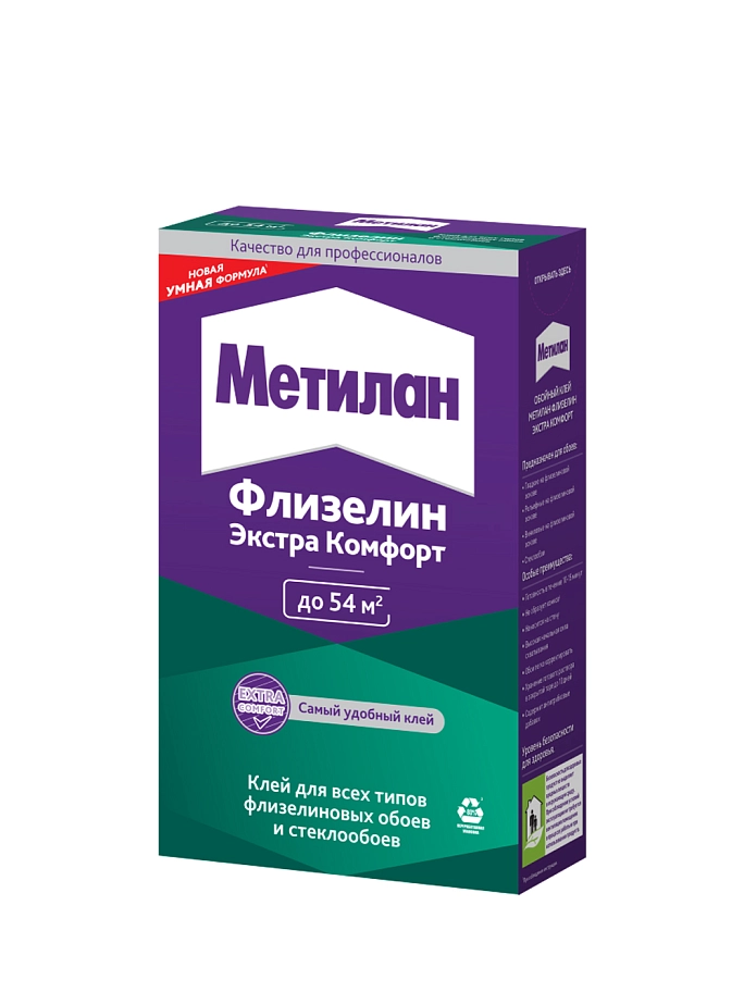 Клей обойный для флизелиновых обоев Метилан Флизелин Экстра Комфорт 300 г